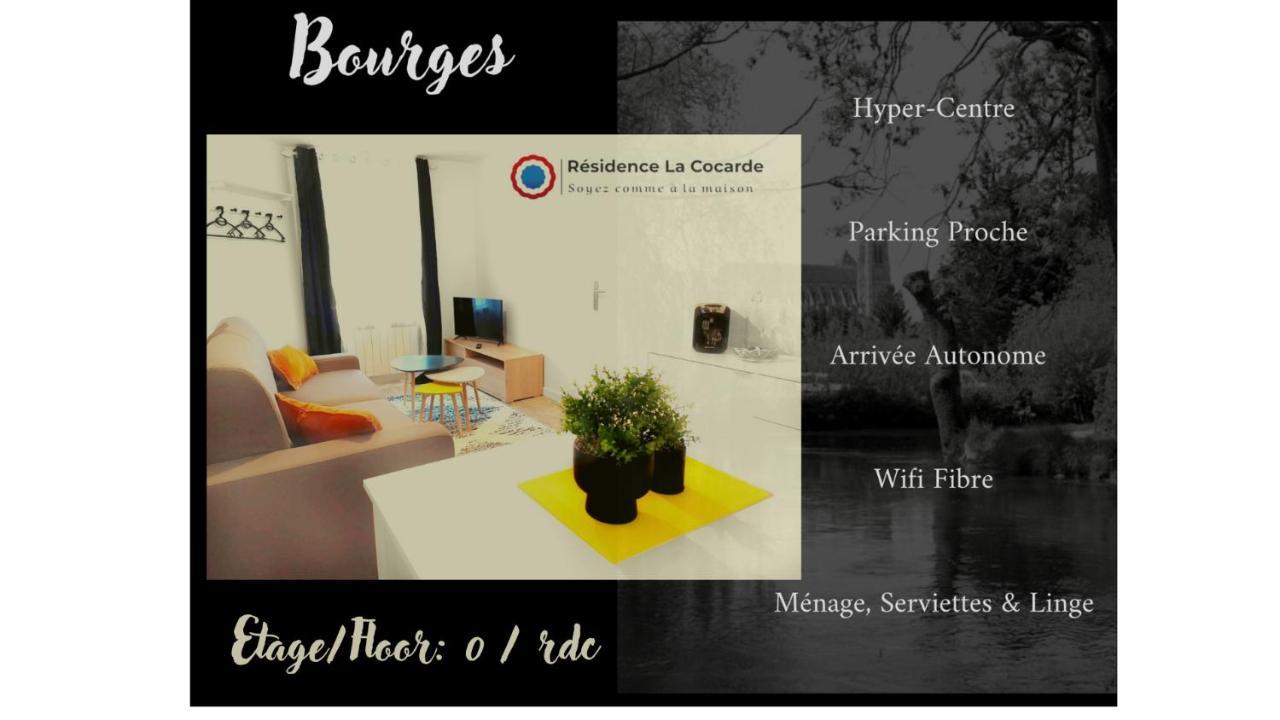 Residence La Cocarde, Suites Type Appartements Bourges Luaran gambar
